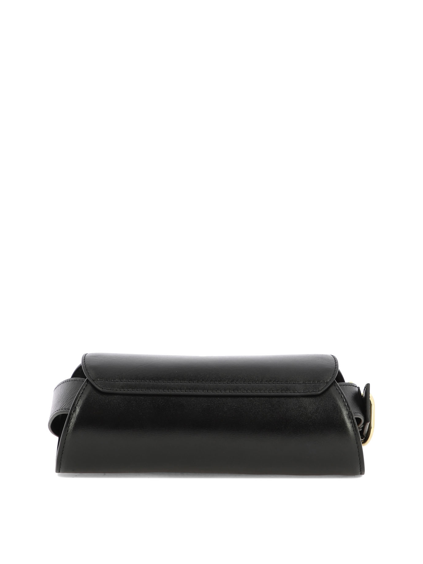 JIL SANDER Black   Cannolo Mini crossbody bag